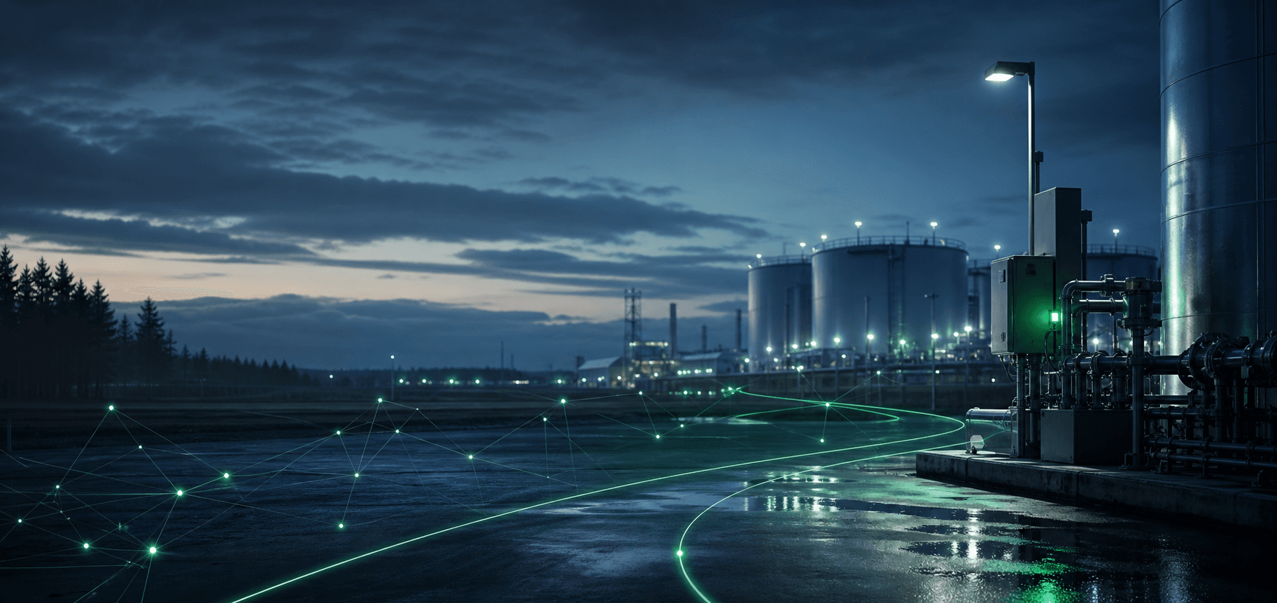Abstract environmental operations facility and evidence network
